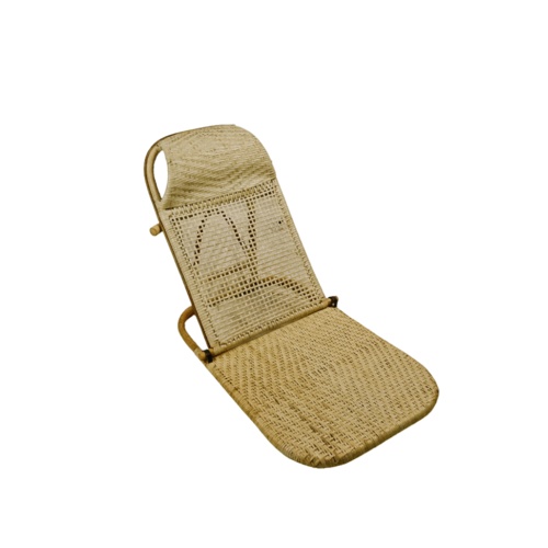 Luxe Salt & Co. Rattan Cushioned Beach Chair