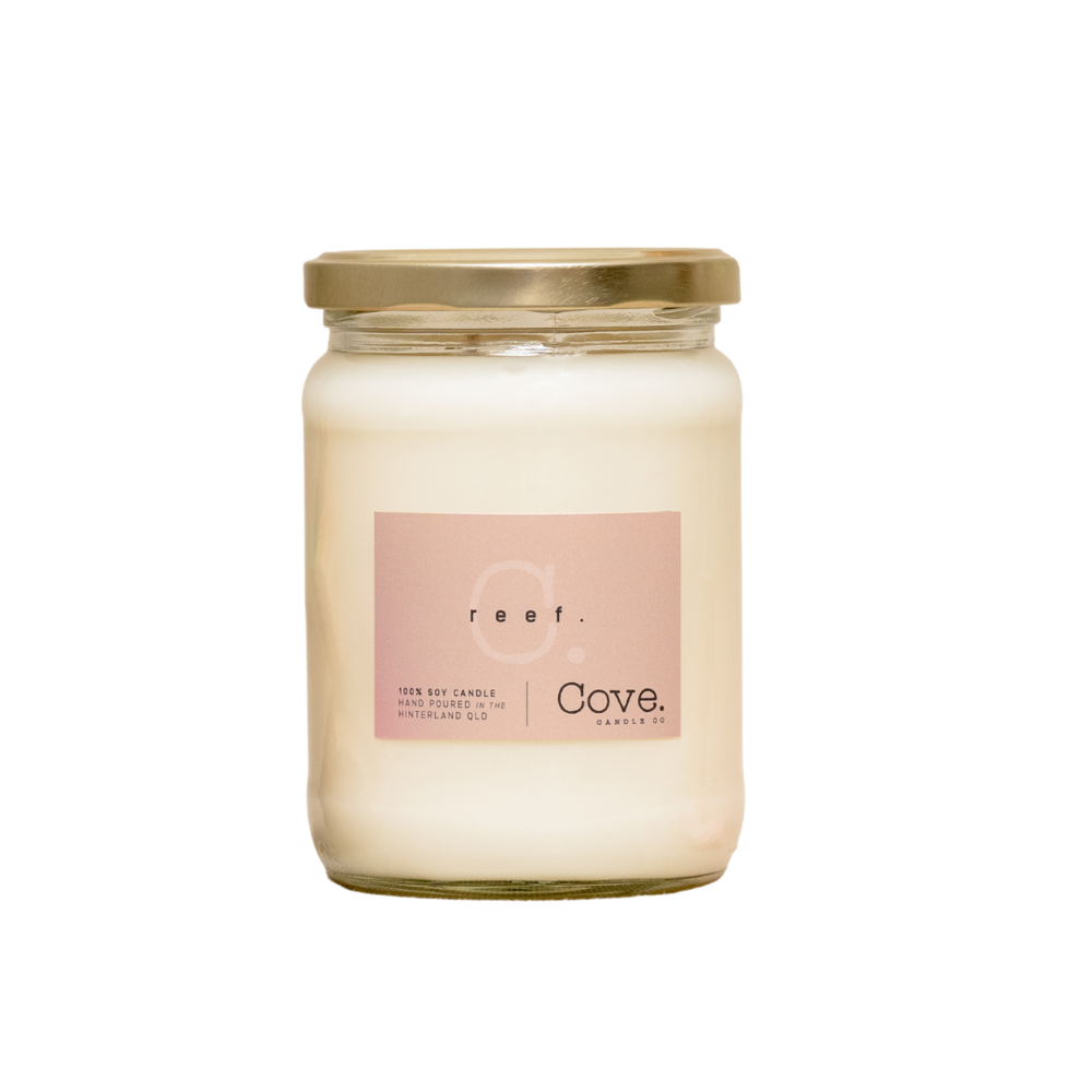 Cove. candle co REEF.
