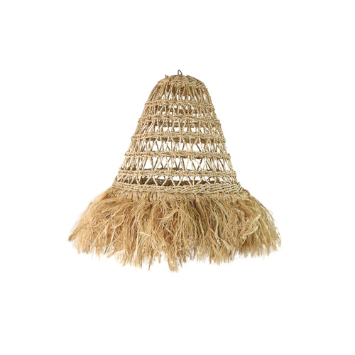 Aarzoo Fringed Seagrass Pendant Light Shade