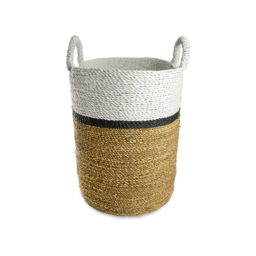 50.5L Byron Laundry Basket (Thin Stripe)