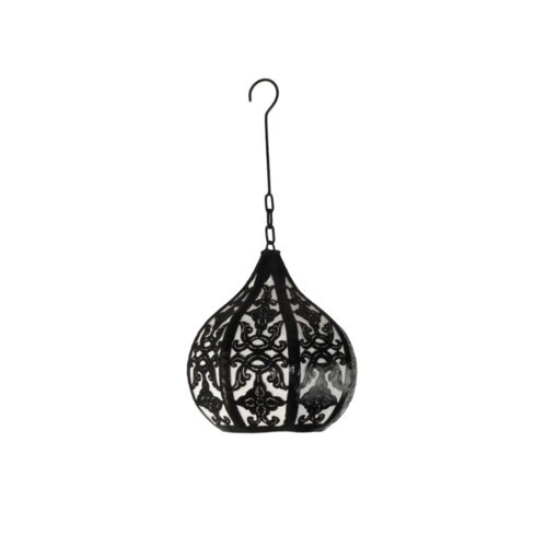 Moroccan Lotus Bud Hanging Lantern (Small)