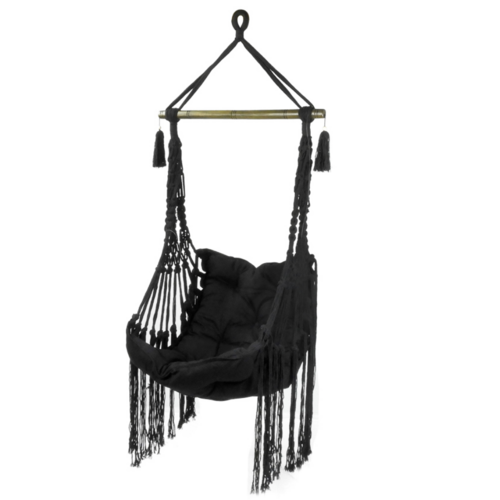 Black Evoke Hammock Chair