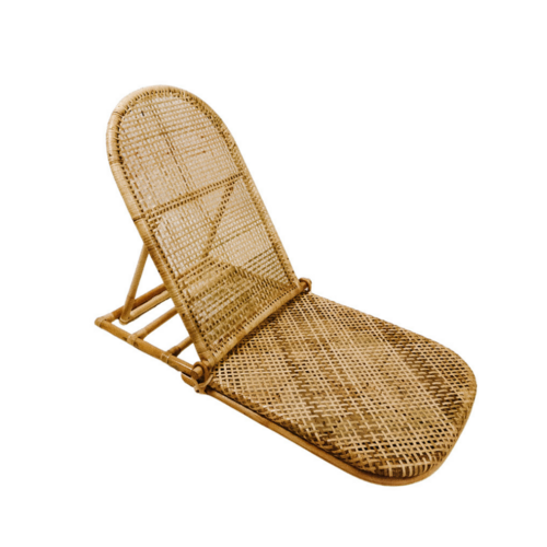 Luxe Salt & Co. Rattan Beach Lounger