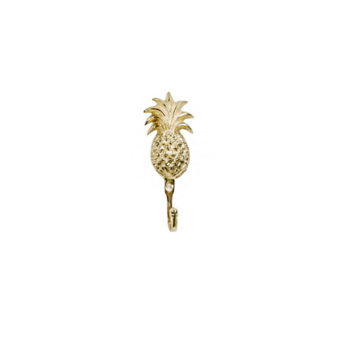 Small Gold Pineapple Wall Hook