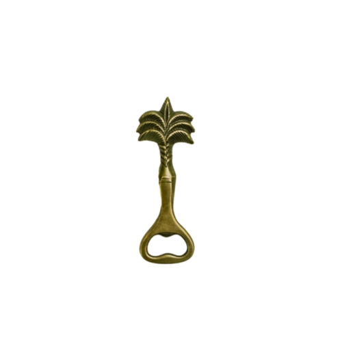 Antique Brass Palm Tree Bottle Opener