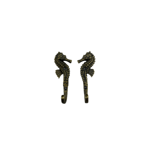 Set of 2 Seahorse Wall Hook