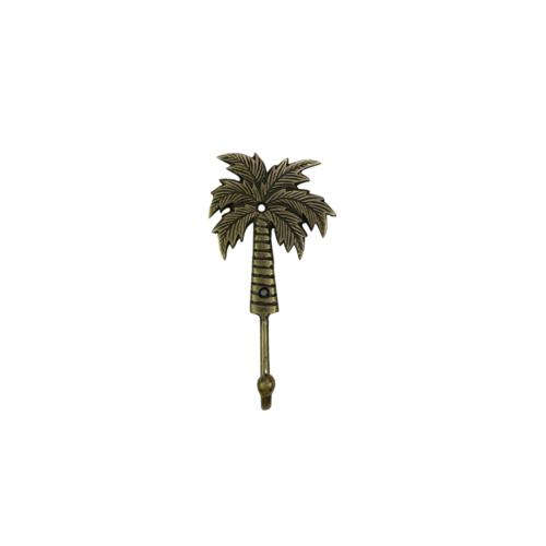 Brass Antique The Palm Wall Hook