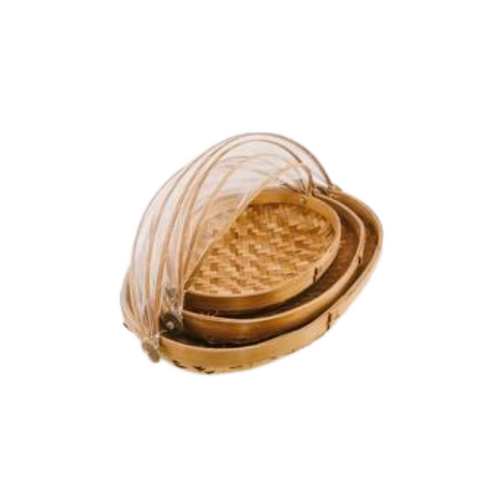 Set of 3 Nibble Huts (Oval)